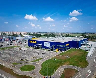 Centrul comercial Ikea, București